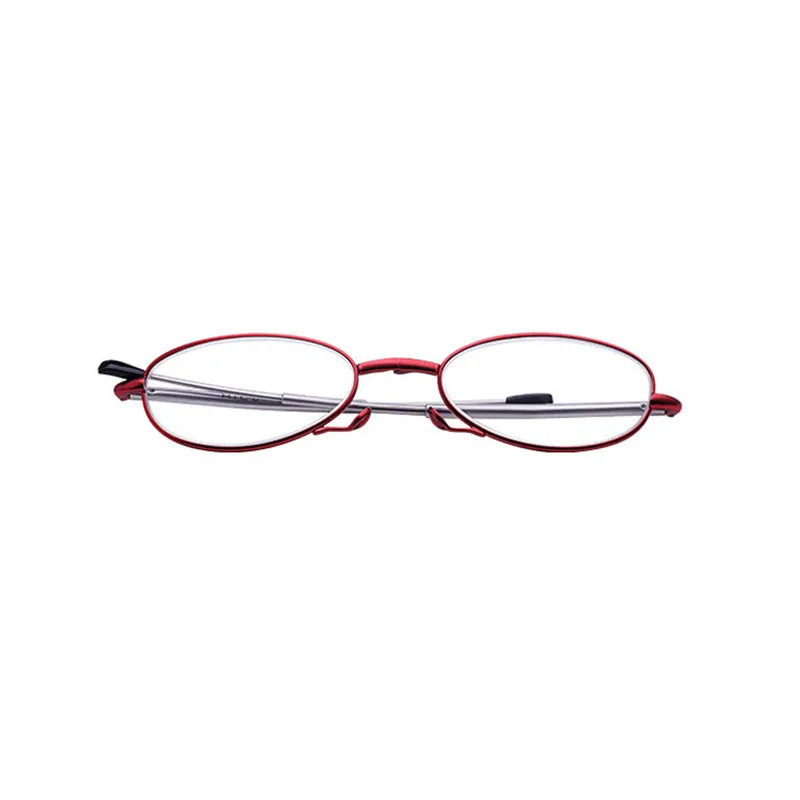 Iboode антенна усадка очки для чтения женщин с чехлом для мужчин ультралегкий складной дальнозоркостью очки металла старше очки Gafas