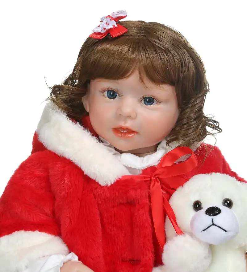 70 см 28 дюймов Bebe Reborn Corpo de Silicone inteiro realista Reborn Baby Doll Reborn Toys для детей Brinquedos Juguetes