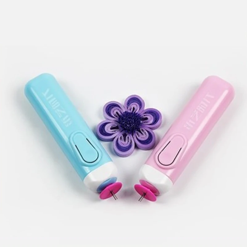 

Quilling Pen Paper Craft Comber DIY Handmade Electric Roll Paper Paper Craft Supplies Slotted Needle Tool
