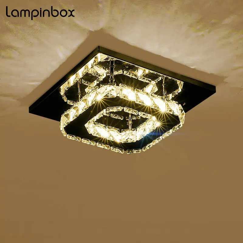

Modern Simple Ceiling Light LED Crystal Lights Aisle Corridor Stairs Ceiling Light Surface Mount Bedroom living room lamp LP-021