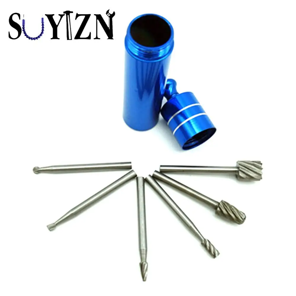 6pcs Mini Drill Bit Set Twist Drill Bit Dremel Rotary ToolCutting Tools