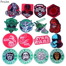 Prajna DIY Star Wars Patch Iron On Patches On Clothes Stripes Embroidered Patches For Clothing Applique Cartoon Badge On T-shirt Prajna DIY Star Wars Patch Iron On Patches On Clothes Stripes Embroidered Patches For Clothing Applique Cartoon Badge On T-shirt