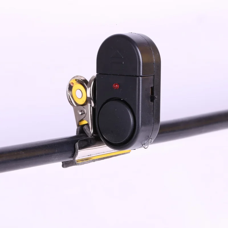 

Nice! Fishing Alarm Water Resistant + Indicator Banding Sensitivity Sound Alert Fishing Bite Alarm for Fishing Rod im