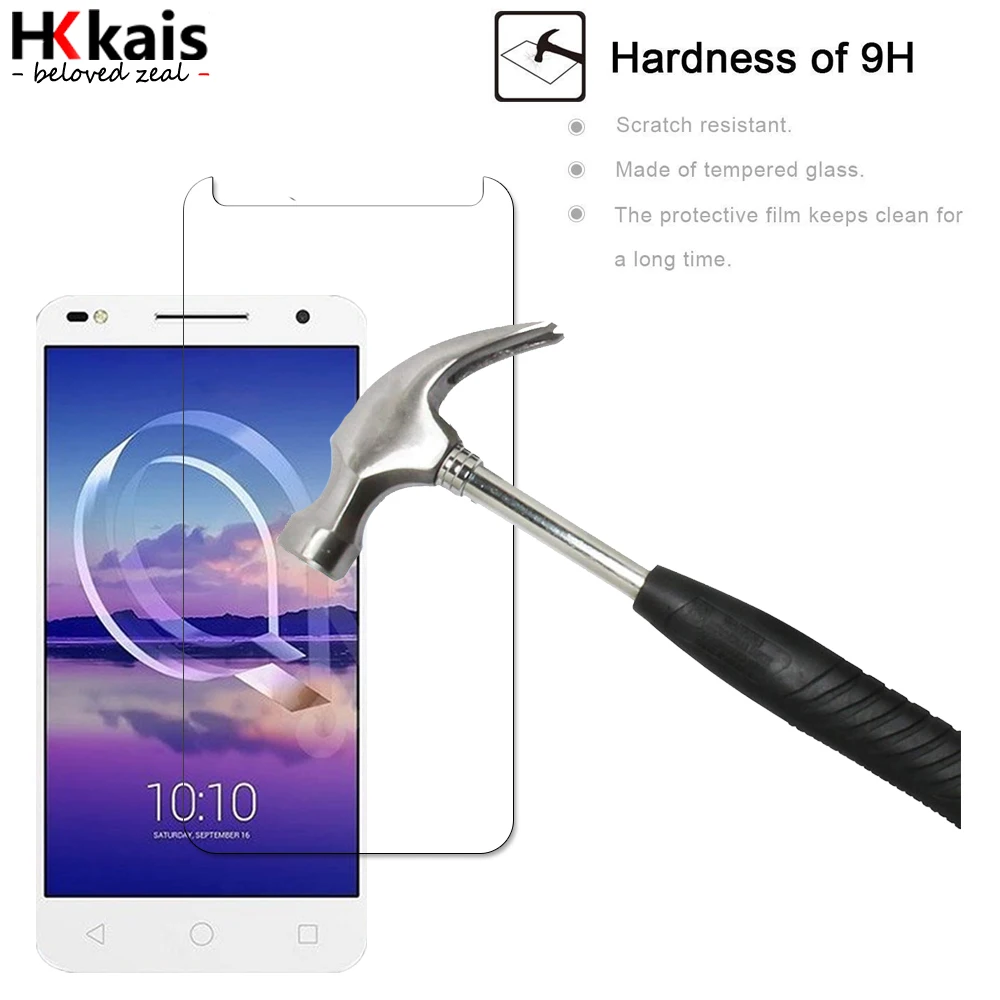 Защитное стекло HKKAIS из закаленного стекла для Alcatel U5 HD 5047|Защитные стёкла и