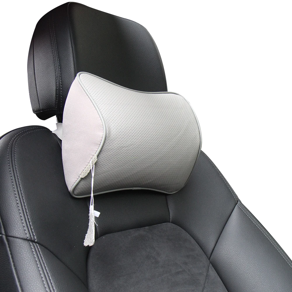 LARATH 1 PCS Car Headrest Pillow Neck Pillow Auto Seat Support with