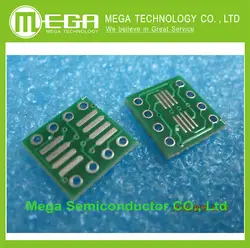 100 шт./лот SO8 MSOP8 SOIC8 TSSOP8 SOP8 отложным воротником DIP8 IC адаптер гнездо адаптера пластины PCB PB-FREE без штырьками