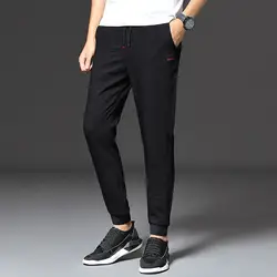 Новое поступление осень Для мужчин досуг брюки Для мужчин s Повседневные спортивные штаны в Корейском стиле издание тенденция Hallen брюки