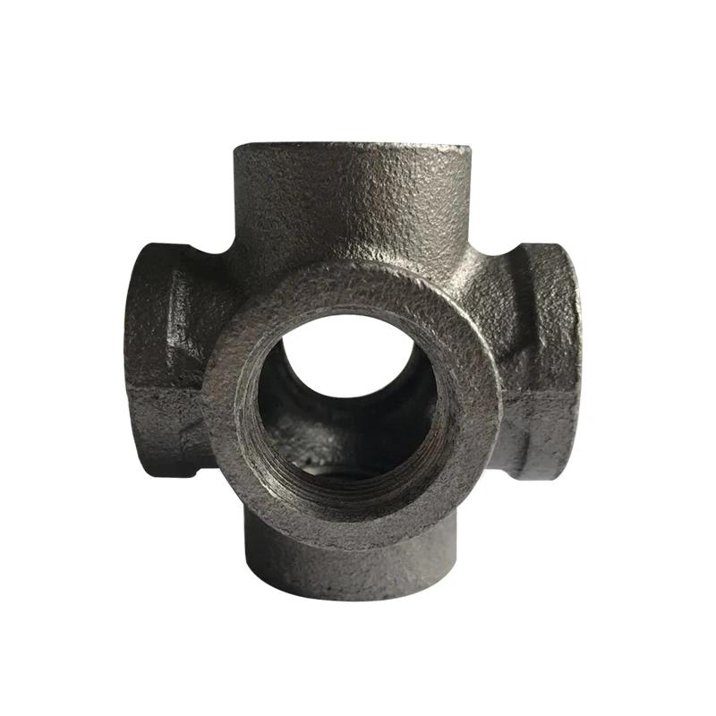 2 шт./лот G1/2 &quotDN15 черная боковая розетка поперечная железная литая Трубная