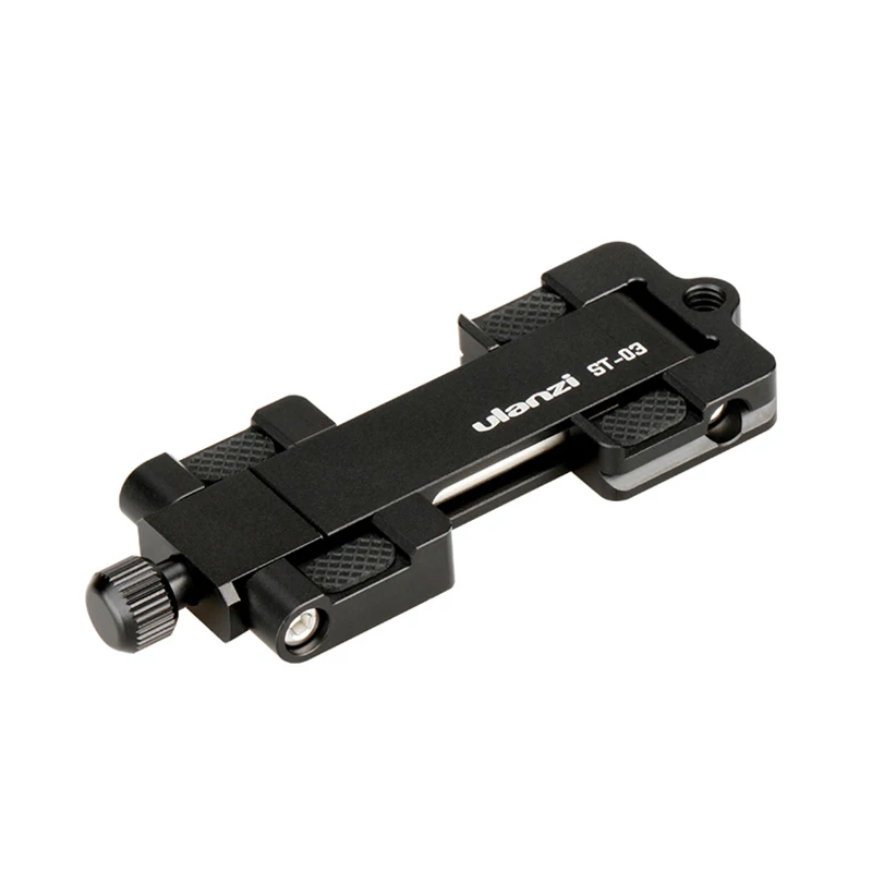 

Hot TTKK Ulanzi St-03 Phone Tripod Mount Clamp Smartphone Holder Adapter With Cold Shoe For Iphone X 7 Sumsung Xiaomi By-Mm1 L
