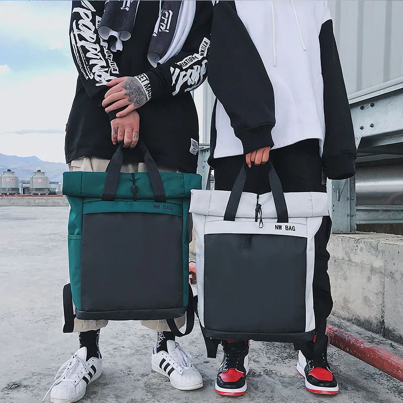 Beste Mode Toevallige Rugzak Unisex Trend Mannen En Vrouwen Bagpack Eenvoudige Dagelijkse Tas Multifunctionele Grote Capaciteit Tas Lichtgewicht