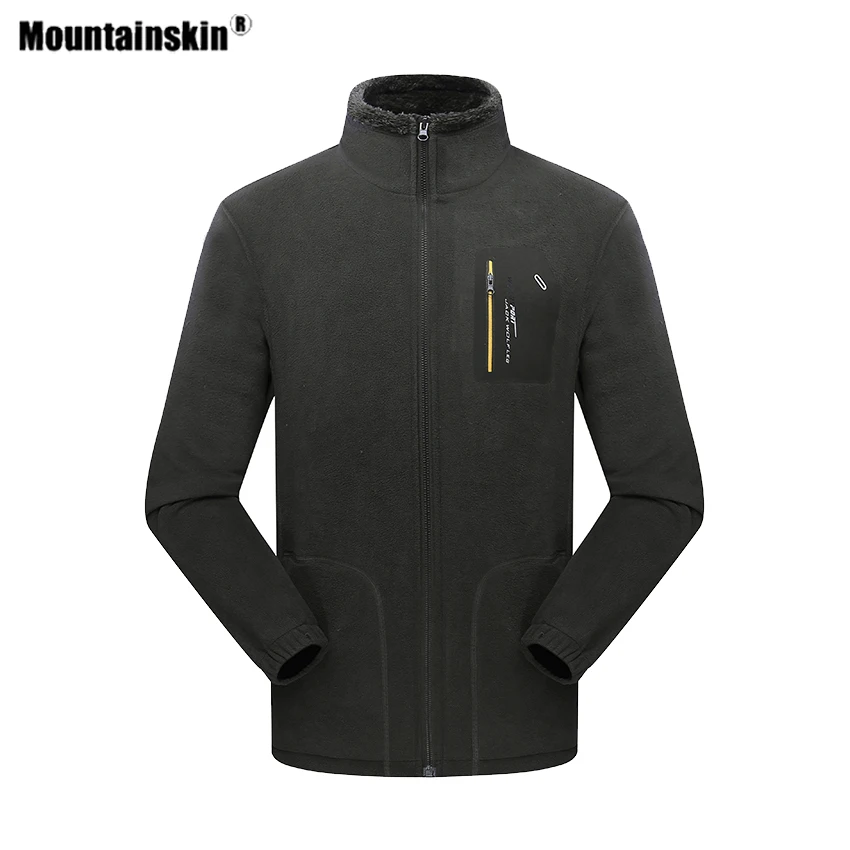 Skup Mountainskin mężczyźni kobiety zima polar turystyka sportowa kurtka na zewnątrz Camping grube termiczne Trekking mężczyzna narciarstwo wspinacka płaszcz VA472