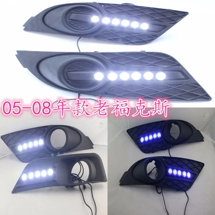 eOsuns LED daytime running light DRL for ford focus 2007 2008, wireless control photo