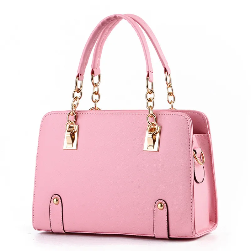Buy Lovely Pink PU Women Shoulder Bag Handbag Fashion