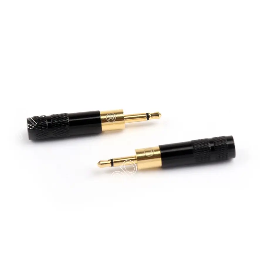 Artudatech 4 Pair 2 5mm Headphone Audio Cable Connector Pin Plug Adapter For Sennheiser HD700 Black Jack Parts