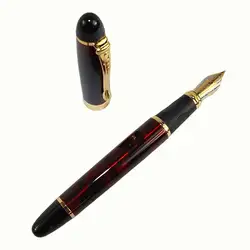 5X доступная Jinhao Luxury M перьевая ручка 18KGP (паук красный)