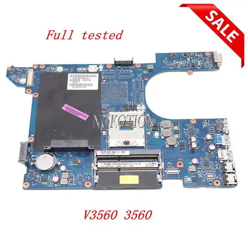 NOKOTION QCL00 LA-8241P CN-0PYFNX 0 PYFNX PYFNX اللوحة لابتوب مجلس Vostro 3560 V3560 PC الرئيسية مجلس HM77 DDR3