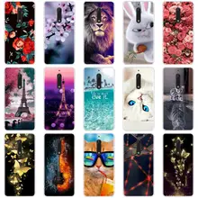 Funda de teléfono para Nokia 3 5 6 8 silicona suave TPU Ultra delgada flor Floral pintada contraportada para Nokia 3 5 6 8 funda(China)