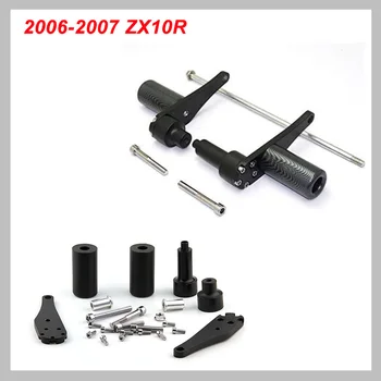 

No Cut Frame Slider For 2006-2007 Kawasaki Ninja ZX-10R ZX10R ZX 10R 2006 2007 Crash Falling Protection Motorcycle Parts