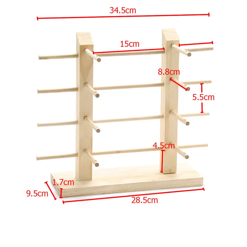 3/5/6 слоев Деревянные солнцезащитные очки Дисплей стеллаж для хранения стенд держатель деревянная Коробка органайзер с двойным рядом камней оправа для очков, прочный