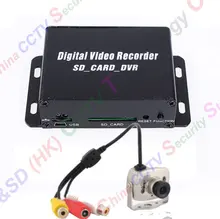 1 канала cctv Mini DVR, Карта Micro Sd Запись Аудио 940nm Ночного Видения Камеры Системы