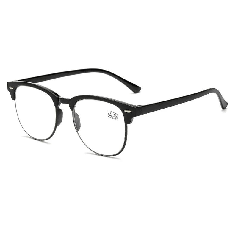 

Ultra Light Reading Glasses Half frame for Women Men Comfortable Lense Presbyopic Eyeglass +1 +1.5 +2 +2.5 +3 +3.5 +4
