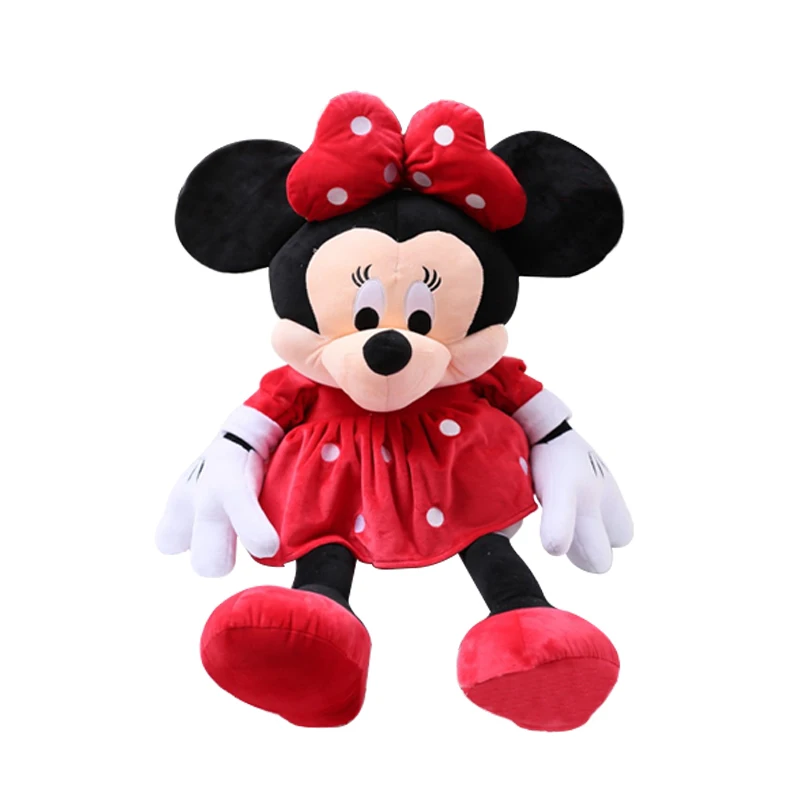 30cm 5 Styles Cute Mickey Mouse Minnie Plush Toys Goofy Dog Pluto Dog Kawaii Stuffed Toys Cartoon Kids Children birthday Gift