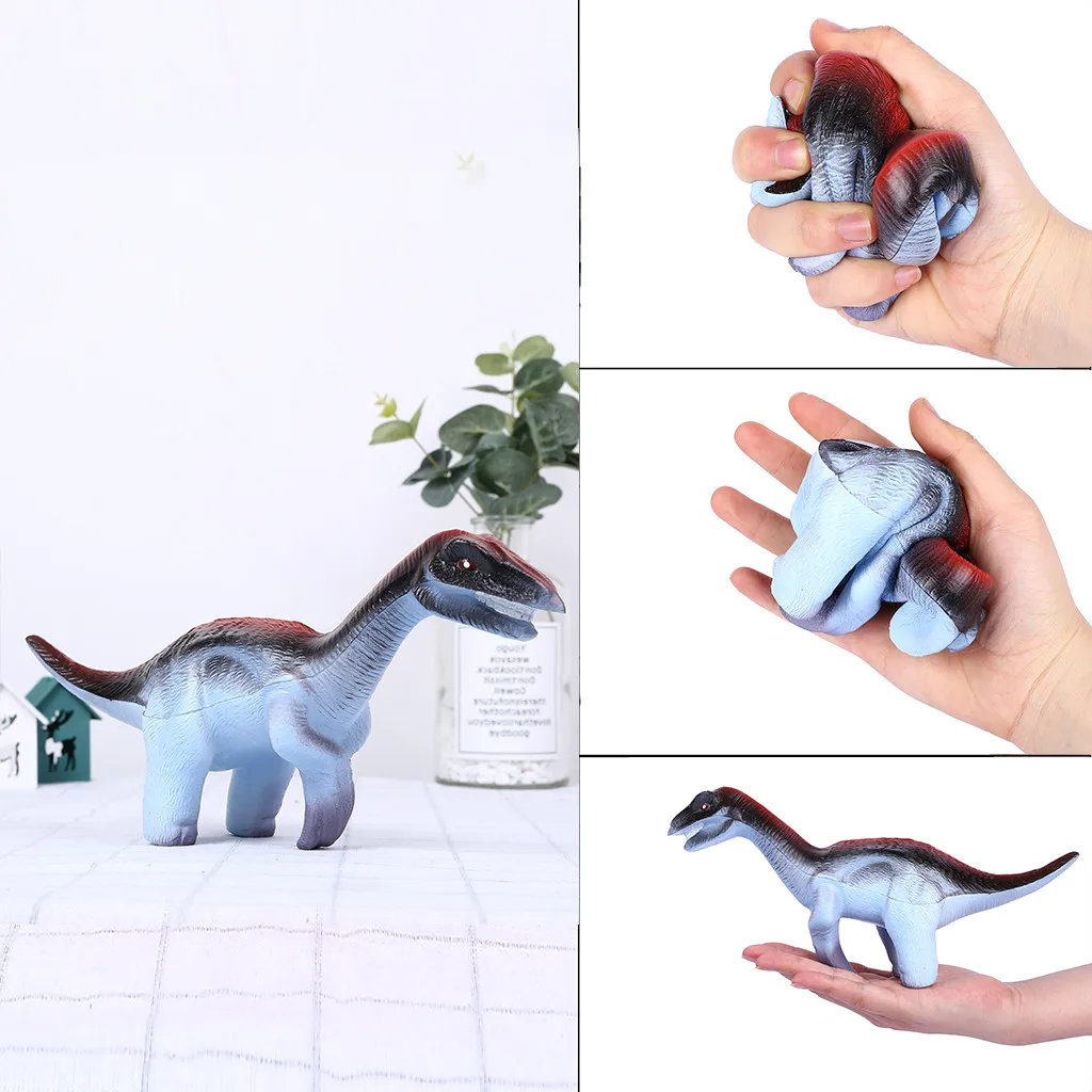 

Squishy Antistress Zoo World Realistic Dinosaur Figure Slow Rising Stress Reliever Toy Funny Children Toys Juguetes Oyuncak