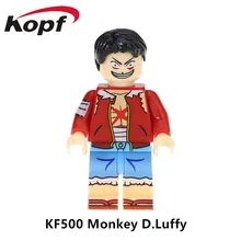 50 шт. цельная коллекция Vinsmoke Sanji Usopp Tony Chpper кирпичи франки Луффи строительный конструктор для детей подарочная игрушка KF506