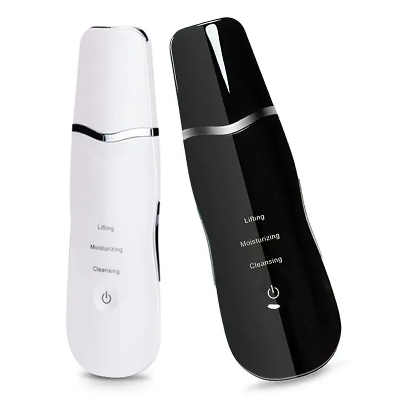 

1pcs Ultrasonic Skin Scrubber Cleaning Blackhead Acne Exfoliating USB Rechargeable Cleansing Instrument Face Clean Tool