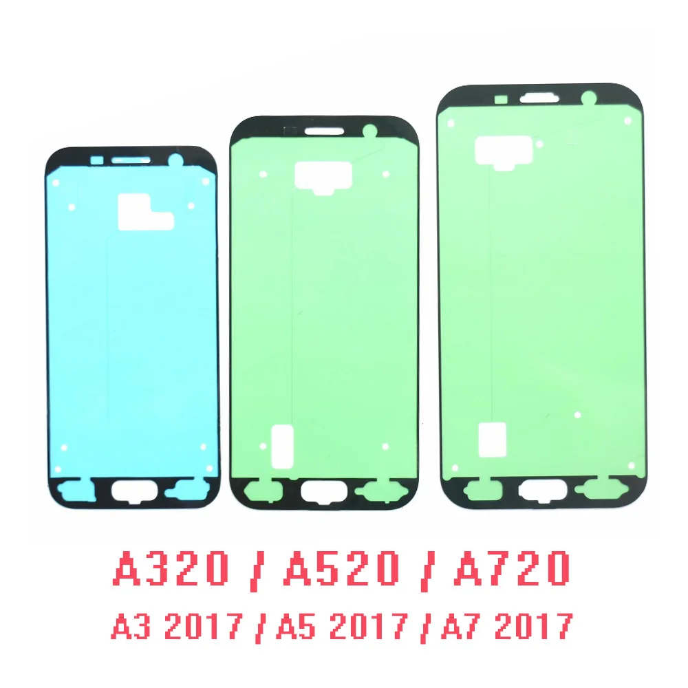 

2pcs original Pre-Cut Front Frame Adhesive LCD Sticker Glue Tape For Samsung Galaxy A320 A520 A720 for A320F A520F A720F 2017