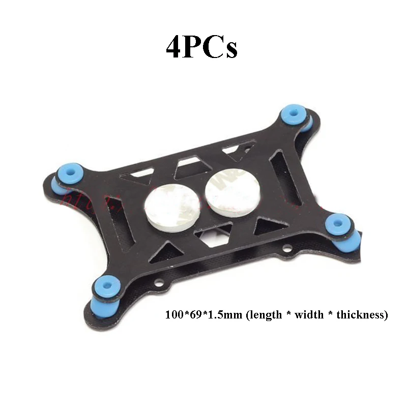 Демпфирующая пластина для управления полетом из стекловолокна Pixhawk PX4 APM FC 4 шт. 1 5
