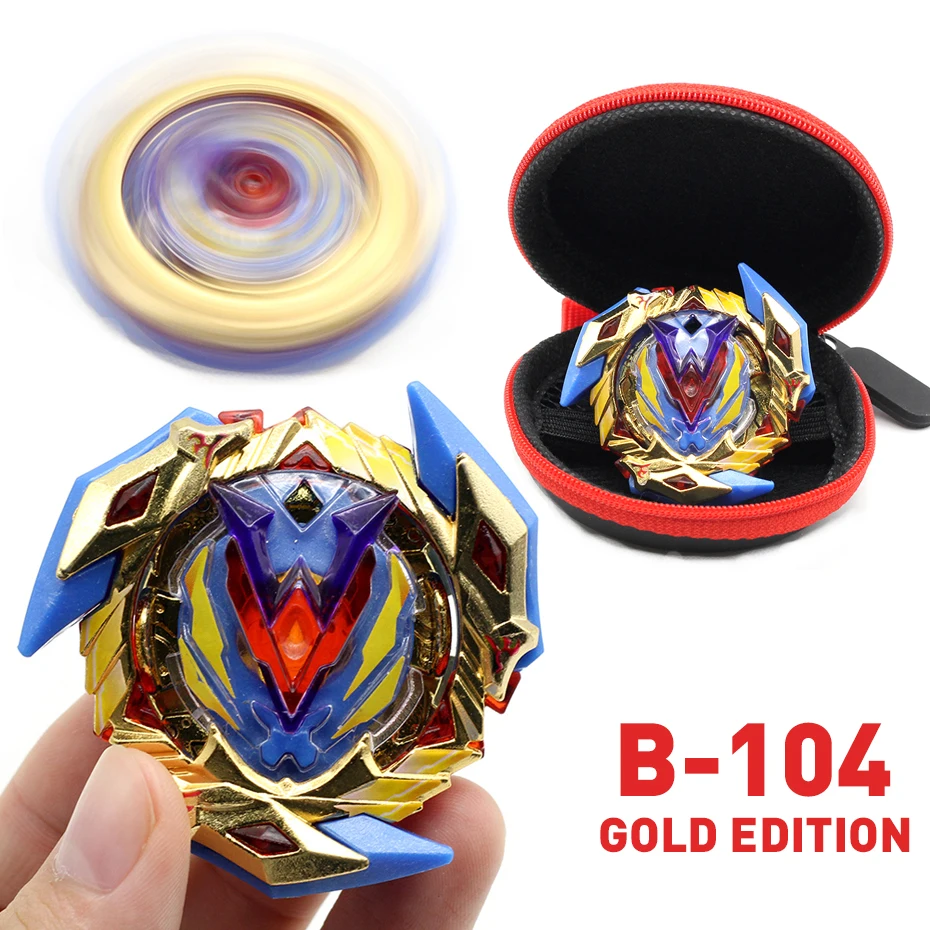 Gold Edition Bey Bay Burst Toy B-122 No Launcher and Box Babled Metal Fusion Rotate Top Blade Blades Child Boy Toy Gift