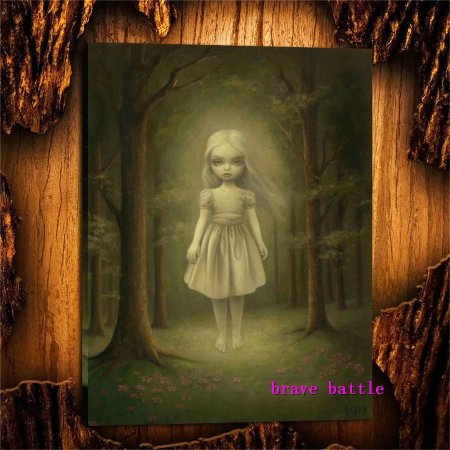 Mark Ryden детский необычный холст для живописи Тёмный мир гостиная спальня домашний