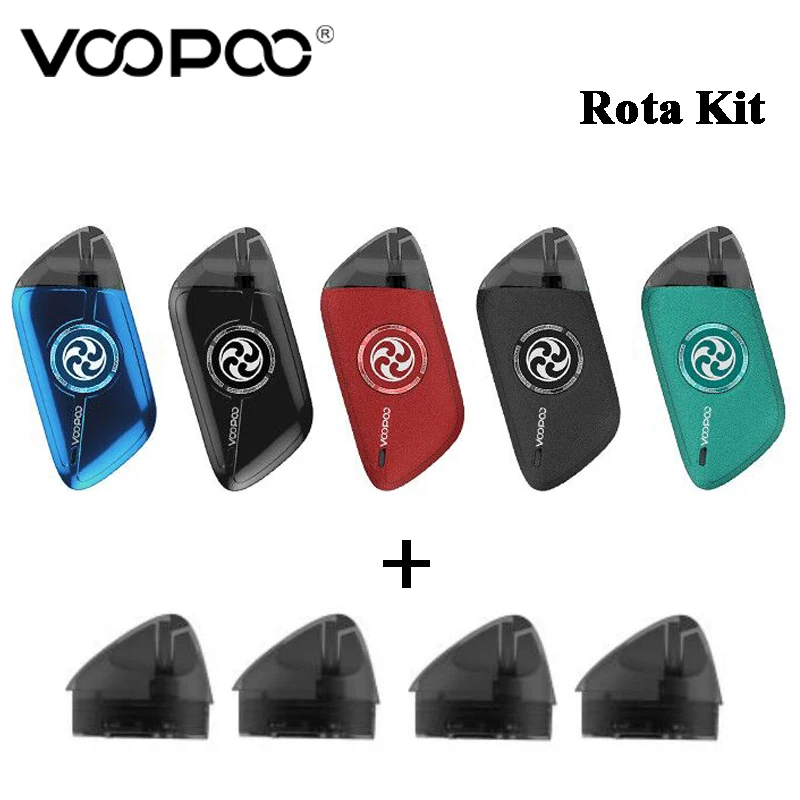 Original VOOPOO Rota Kit Refillable Pod System 1.5ml Cartridge Spinning Design Electronic Cigarette Vape with 340mah Battery | Электроника
