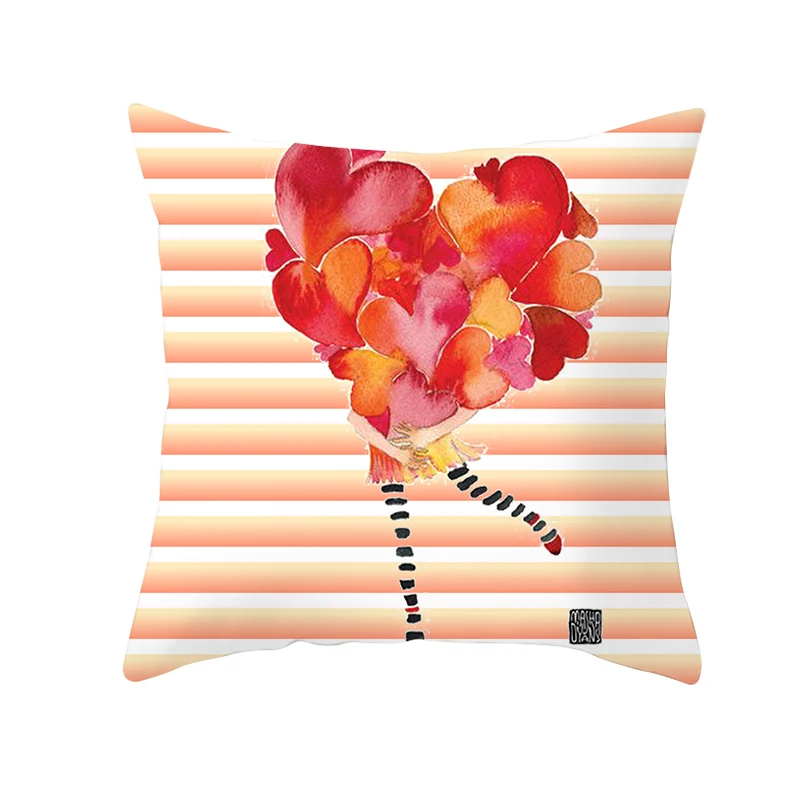 Black and White Heart Pillow Cover - Valentine's Day Decoration-13.jpg