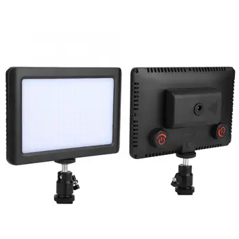 

192 LED On-camera Video Light Dimmable Bi-color 6000k with Mini Tripod Mount
