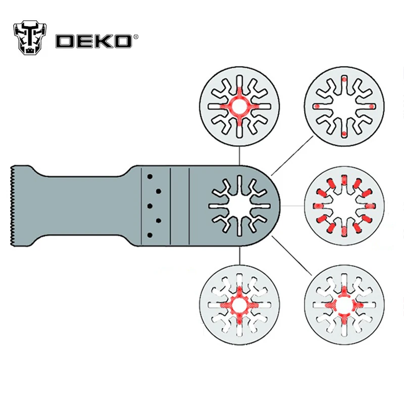 DEKO Original 38 Pcs Oscillating Tool Saw Blades as Multimaster Electric Multi-Tool DIY Power Tools Accessories DEKO Original 38 Pcs Oscillating Tool Saw Blades as Multimaster Electric Multi-Tool DIY Power Tools Accessories