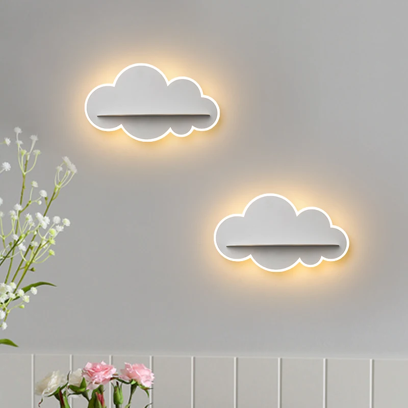 Креативный современный светодиодный прикроватный настенный светильник для гостиной, спальни, украшения дома, белый цвет, настенный светильник, бра, светильники