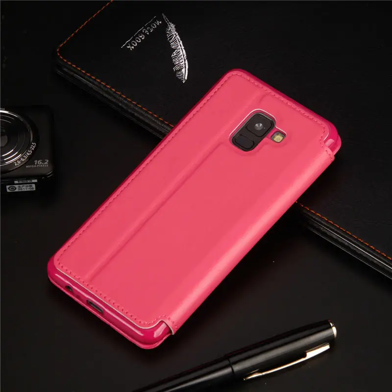 BELIAL Phone Cases for Samsung Galaxy A8 2018 Case Wallet Card Luxury Flip Cover for Samsung A8 2018 Case Leather Bling Diamond (4)