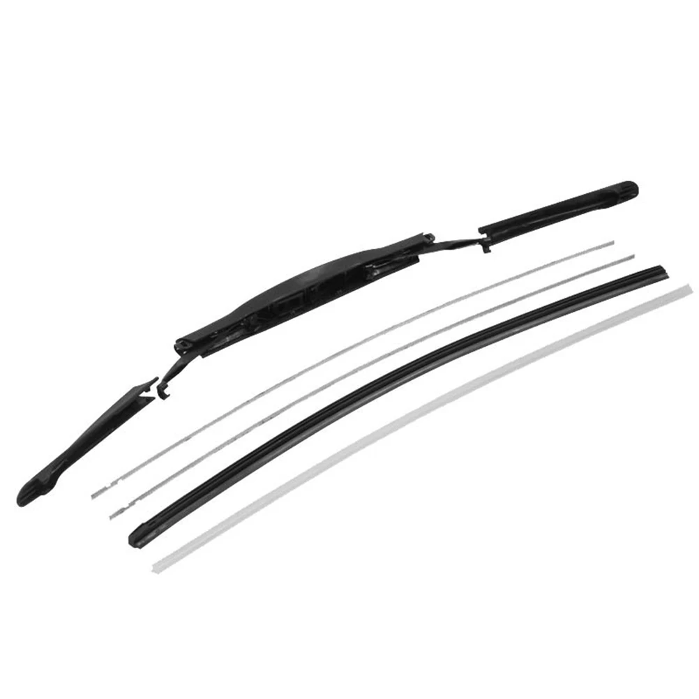 Pair Bracketless Soft Rubber Windshield Wiper Car Windscreen Scraper