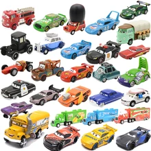 Disney pixar carros 3 diecasts veículos de brinquedo miss fritter relâmpago mcqueen jackson tempestade cruz ramirez metal modelo de carro brinquedo do miúdo presente