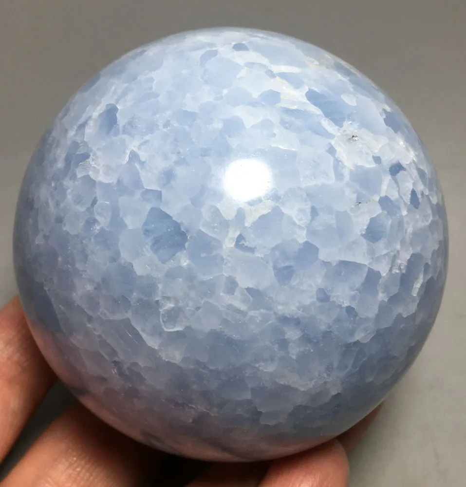 

827g BLUE KYANITE BALL CRYSTAL ball Madagascar stones Mineral specimen graduation gifts