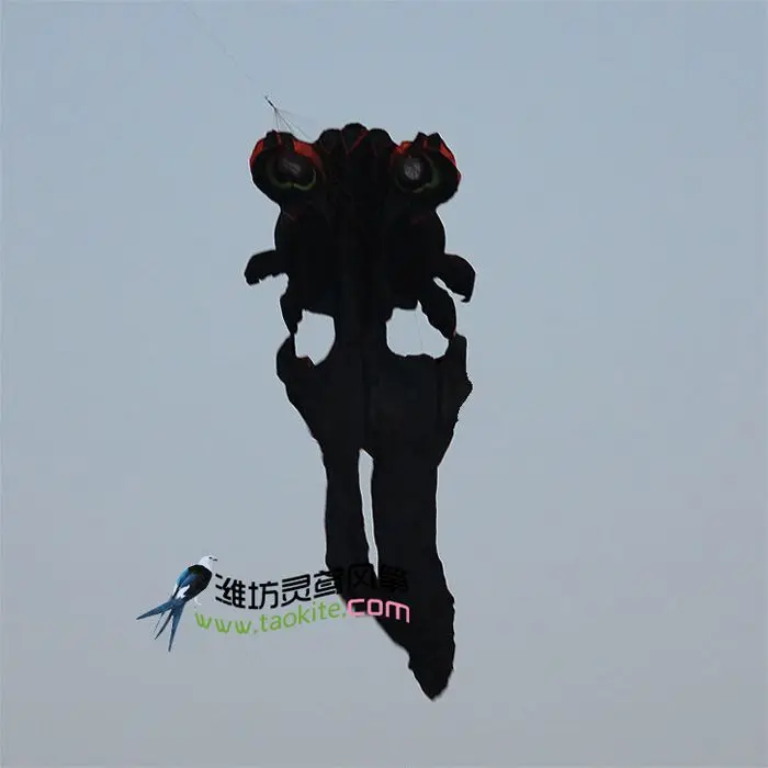 beach large nylon windsocks fish rod animal children cartoon Goldfish single line bird kites flying soft kite bar