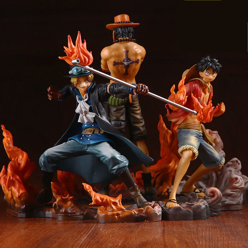 ace and luffy figure