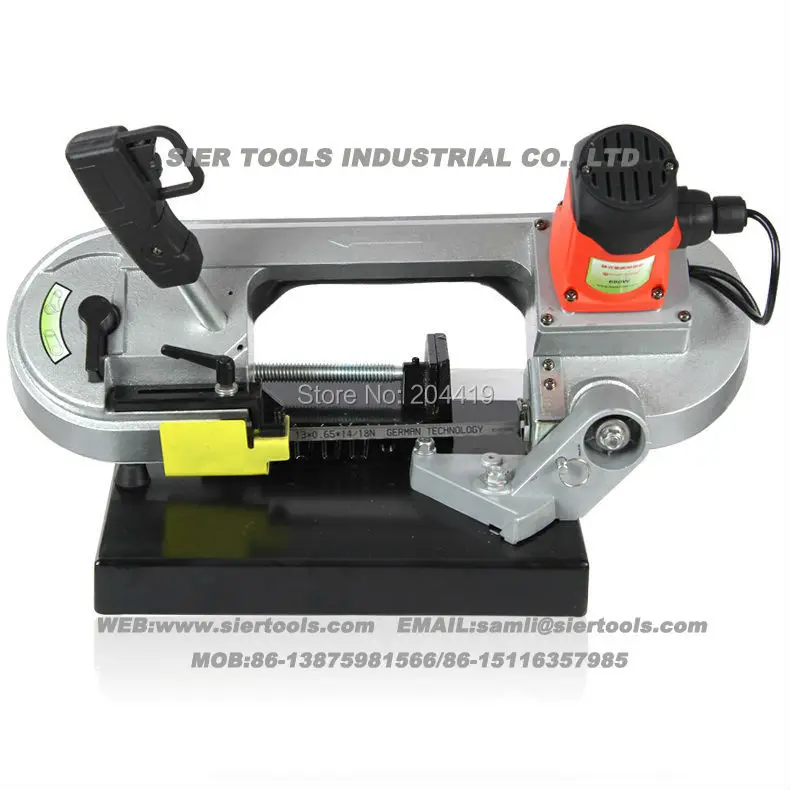 New Arriaval!/680W Horizontal Band Saw Machine/BS-6812 with Working Table/Metal Cutting Band Saw Machine/cutting machine/cutter