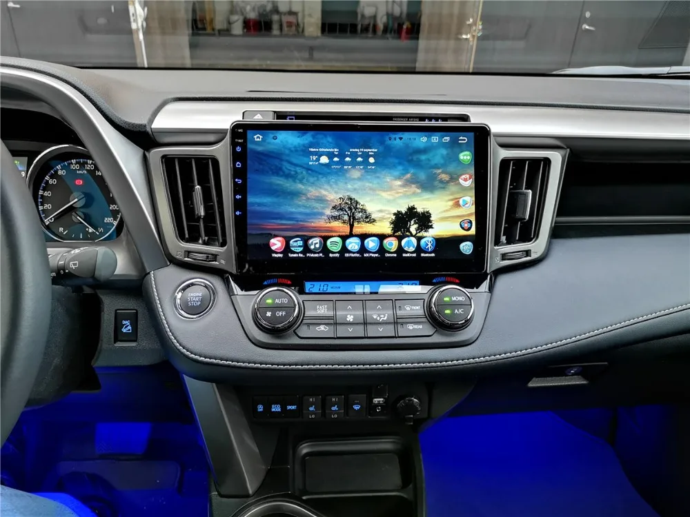 Excellent 10.2" IPS Android 8.0 1 Din Car Radio for Toyota RAV4 Multimedia 2014 2015 2016 2017 Autoradio Octa Core 4G 32G WIFI Navigation 5