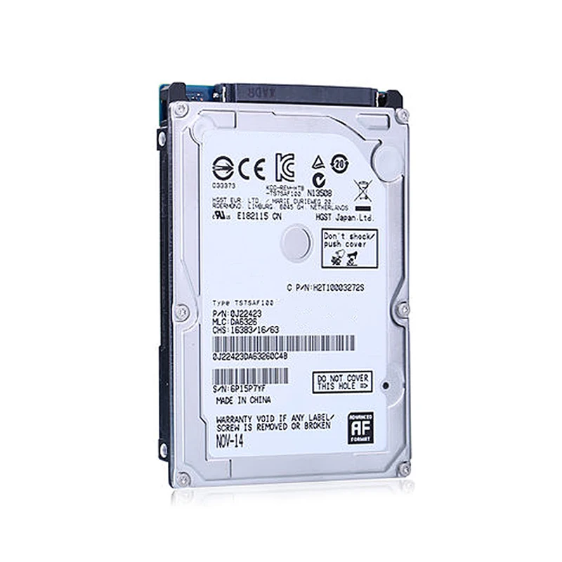 Оригинальный фирменный жесткий диск 160 Гб HDD 5400 об/мин 8 МБ кэш 9 5 мм ATA IDE 2
