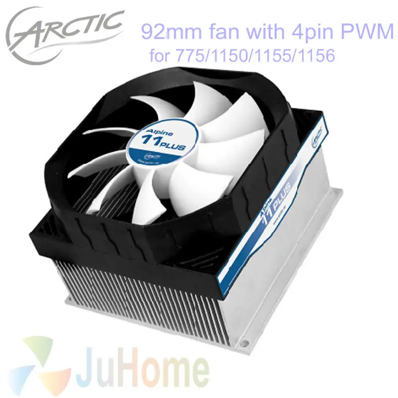 4 контактный ШИМ 90 мм 92 вентилятор TDP 100 Вт для Intel LGA775 1150 1151 1155 1156 охлаждающий ЦП ARCTIC