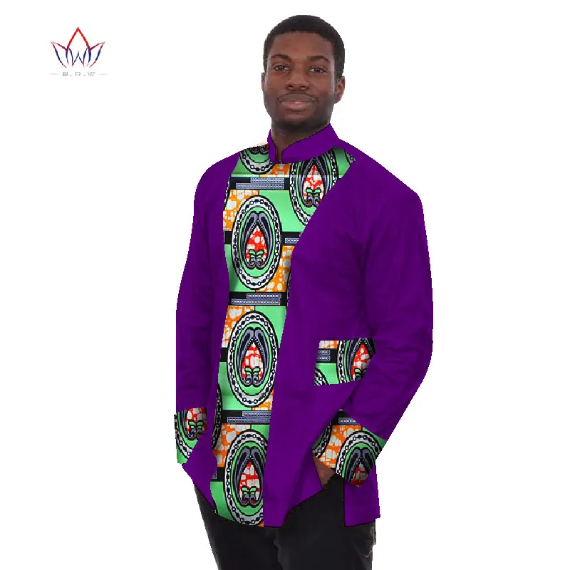 Плюс Размеры африканская одежда Дашики Для мужчин рубашки Для мужчин брендовая одежда в африканском стиле Для мужчин Базен с длинным