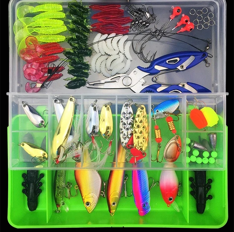 

Lu Ya Bait 101pcs / Box Multi-function Fishing Bait Set Fishing Gear Free Shipping
